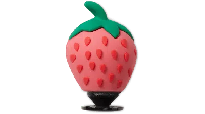 Jibbitz 3d Strawberry In Metallic