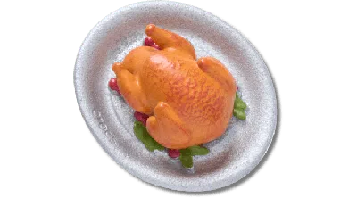 Jibbitz 3d Thanksgiving Turkey