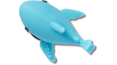 Jibbitz 3d Uv Changing Shark In Blue
