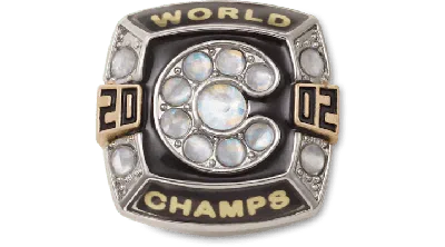 Jibbitz 3d World Champion Ring