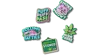 Jibbitz 420 Hemp Cuties 5 Pack In Multi
