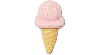 Jibbitz Acrylic Ice Cream Cone