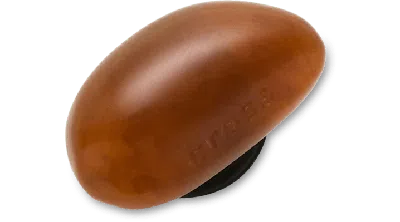 Jibbitz Amber River Stone In Brown