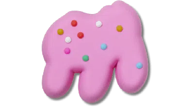 Jibbitz Kids' Animal Cookie In Pink