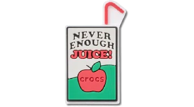 Jibbitz Apple Juice Box In Multi