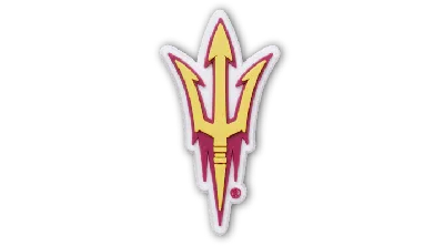 Jibbitz Arizona State University In White
