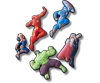 Jibbitz Avengers Heroes 5 Pack