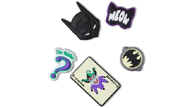 Jibbitz Batman 5 Pack In Multi