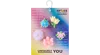 Jibbitz Beaded Flowers 5 Pack In Multi