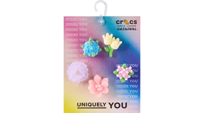 Jibbitz Beaded Flowers 5 Pack In Multi