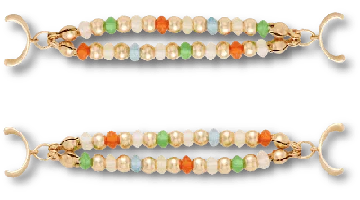 Jibbitz Beaded Sandal Chain 2 Pack