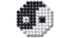 Jibbitz Beaded Ying And Yang