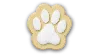 Jibbitz Beige Dog Paw