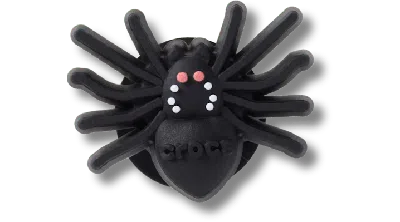 Jibbitz Black And Red Spider