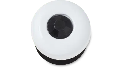 Jibbitz Black And White Circle