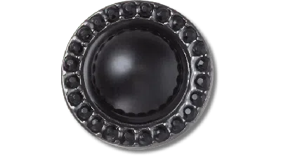 Jibbitz Black Dome With Gems