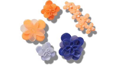 Jibbitz Blooming Ombre Florals 5 Pack