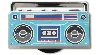 Jibbitz Blue Boom Box