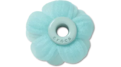 Jibbitz Blue Chiffon Grommet