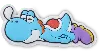 Jibbitz Blue Yoshi In Multi