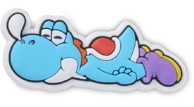 Jibbitz Blue Yoshi In Multi