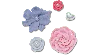Jibbitz Boho Flowers 5 Pack In Multi