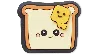 Jibbitz Buttered Toast