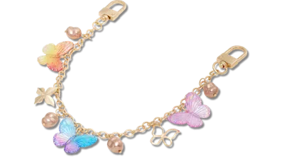 Jibbitz Butterfly Long Chain Bag Charm