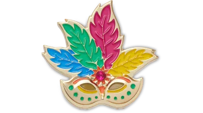 Jibbitz Carnival Mask In Multi
