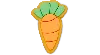Jibbitz Carrot