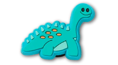 Jibbitz Cartoon Brachiosaurus In Blue