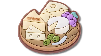 Jibbitz Charcuterie Cheese Board In Multi