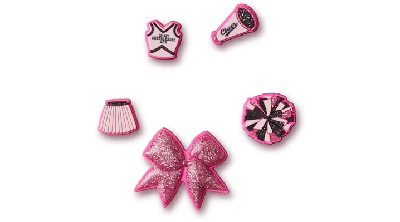 Jibbitz Cheerleading 5 Pack