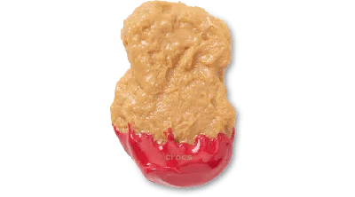 Jibbitz Chicken Nugget Dipped Ketchup In Multi