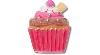 Jibbitz Chocolate Cupcake In Multi