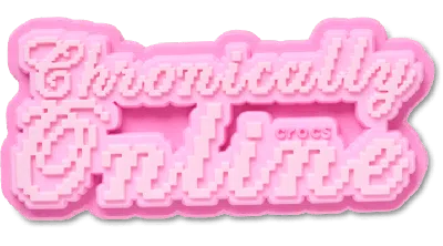 Jibbitz Chronically Online