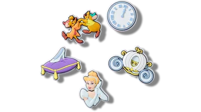 Jibbitz Cinderella 5 Pack