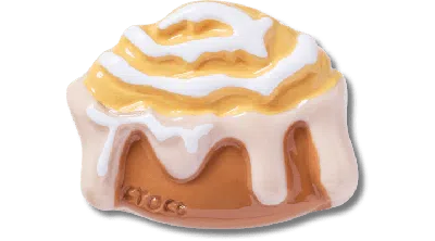 Jibbitz Cinnamon Roll With Icing In Multi