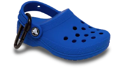 Jibbitz Classic Clog Pouch Bag Charm In Blue