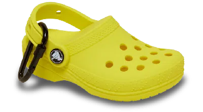 Jibbitz Classic Clog Pouch Bag Charm In Yellow