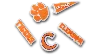 Jibbitz Clemson Univ 5 Pack