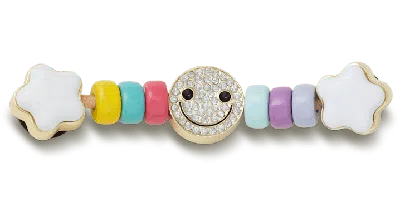 Jibbitz Colorful Smile Chain In Multi