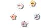Jibbitz Conversation Shapes 5 Pack
