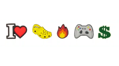 Jibbitz Cool Trend 5 Pack