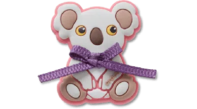 Jibbitz Coquette Koala In Pink
