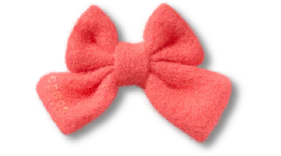 Jibbitz Coral Knit Bow