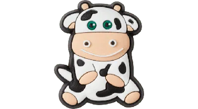 Jibbitz Kids' Cow In White