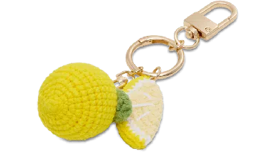 Jibbitz Crochet Lemon Bag Charm