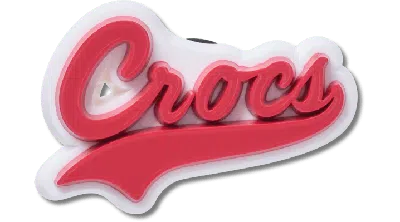 Jibbitz Crocs Varsity Script