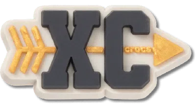 Jibbitz Cross Country Arrow In Gray